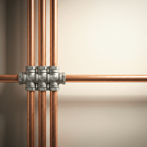 Copper pipes